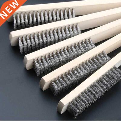 Cleaning Wire Scratch Brush, Stainless Steel Bristles with