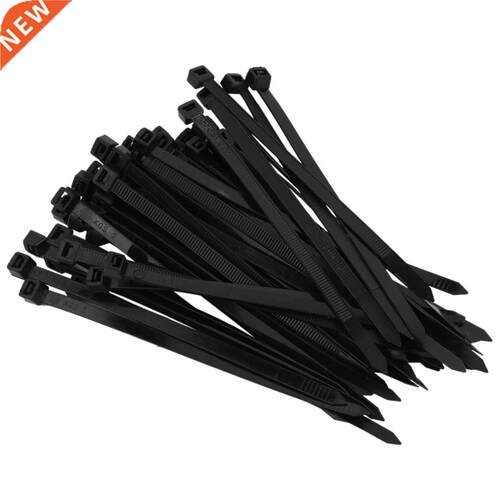 50 stks 150mm Losmaakbare nylon Zip Cable Tie voor Organisat