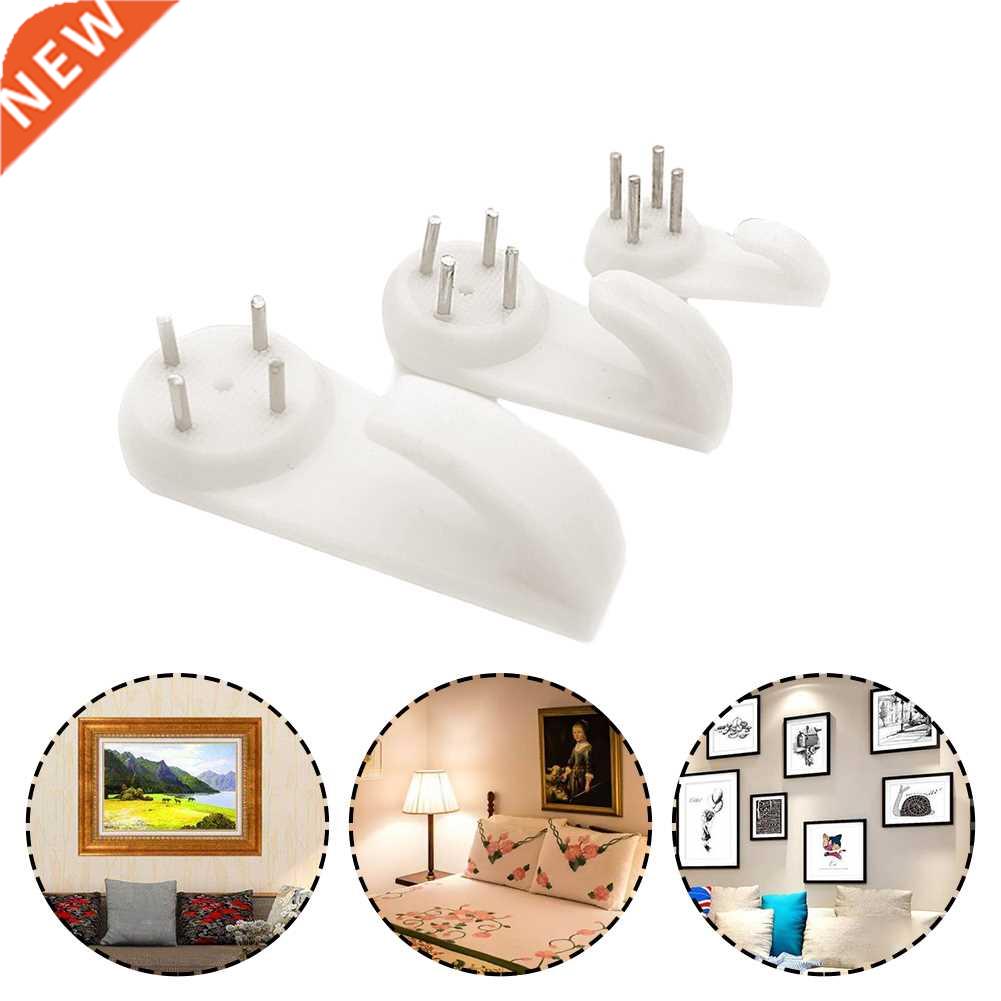 Invisible Hard Wall White Frame Picture Hook Photo Non Trace