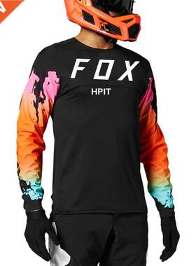 Hpit Fox 2022 NEW Black Jersey FXR Motocross Cycling Off Roa