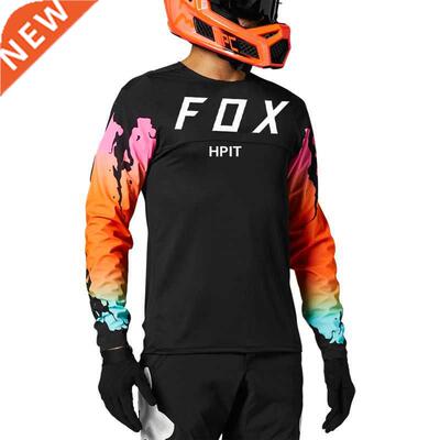 Hpit Fox 2022 NEW Black Jersey FXR Motocross Cycling Off Roa
