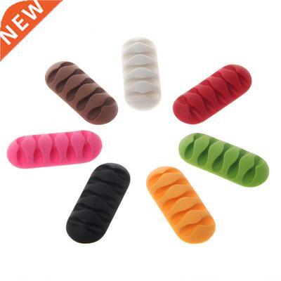 Cord Management Wire Organizer Wall Desk Cable Holder USB