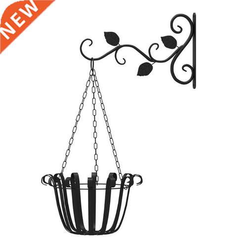 Balcony Flower Pot Metal Hanger Hook Wrought Iron Flower