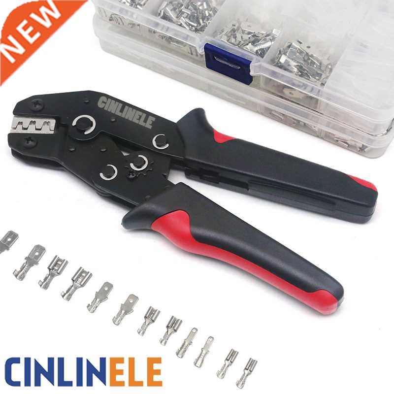 Male/Female Spade Crimp Terminals Crimping Tools Electrical