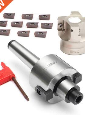 MT2 M10&50mm Face End Mill Cutter+10 pcs APMT1604 Ca