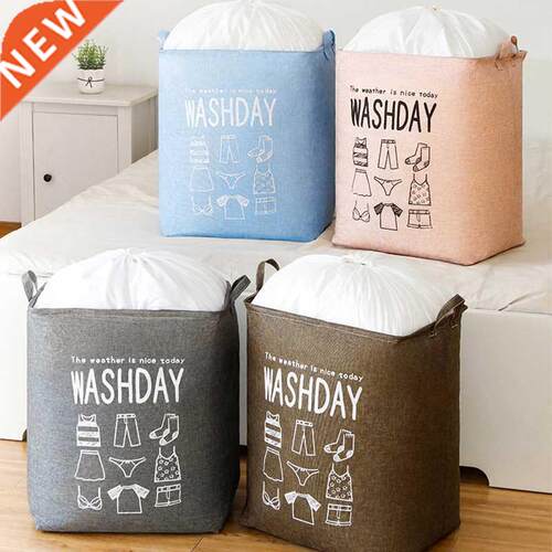 Clothes Storage Container Foldable Laundry Hamper Dirty Clot