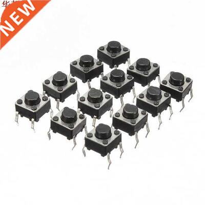100pcs DC 12V 50mA Mini Micro Momentary Tactile Touch-Switch
