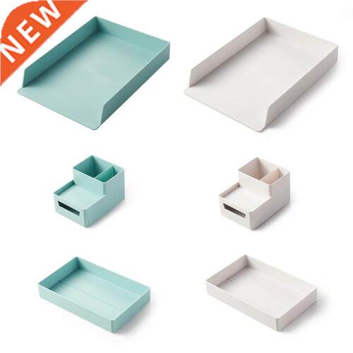 1 Pc A4 Paper Organizer Document Plastic Case Office Table D