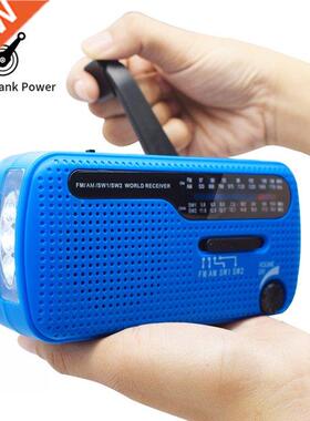 Multi-Band AM / FM / SW Radios 1200mAh USB Portable Hand Cra