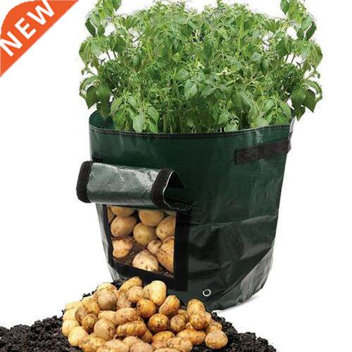 DIY Potato Grow Planter PE Cloth Planting Container Bag Gard