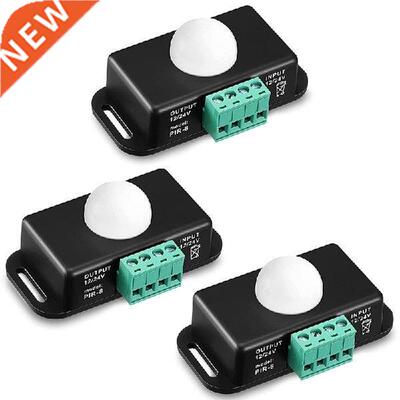 New 3 Pcs 12 V 24 V PIR Sensor Infrared Motion Detector