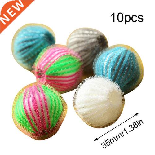 10pcs Magc Pet Har Removal Laundry Ball Grabbng Lnt Fluf