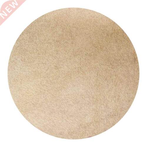 Yibuy 35cm Diameter Light Yellow Goat Skin Drum Head for 10