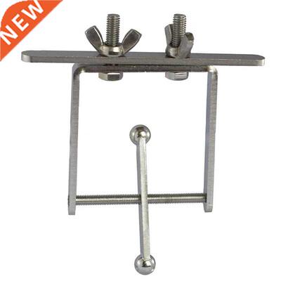 Bird Parrot Stand Toy with Traveling Spinner Stainless
