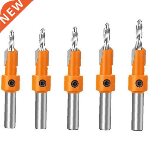 HSS Countersink Drill Bit Screw Woodworking Chamfer Tool Qui