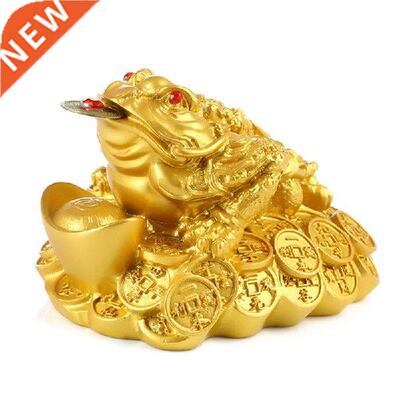 Feng Shu Toad Money LUCKY Fortune Wealth Chnese Golden