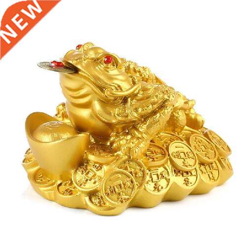 Feng Shu Toad Money LUCKY Fortune Wealth Chnese Golden