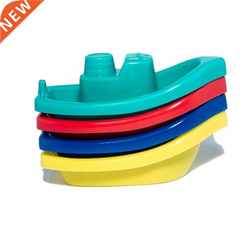 4pcs Baby Bath Toys Boat Float In Water Ship Kids Toys Showe