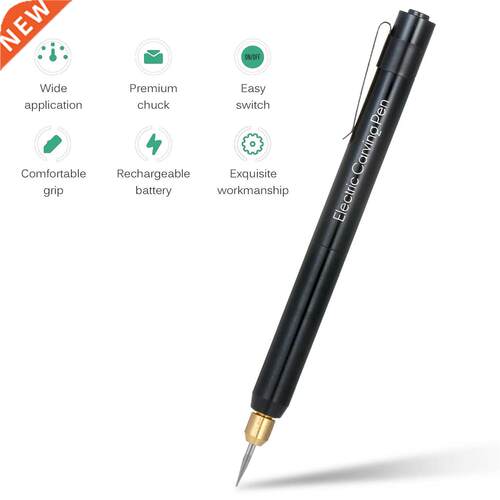 Portable Mini Cordless Electric Engraving Pen Rechargeable E