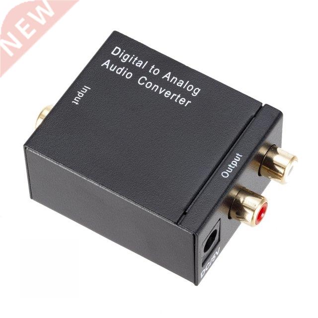 NEW Digital to Analog Stereo Audio Converter Optical Coaxial