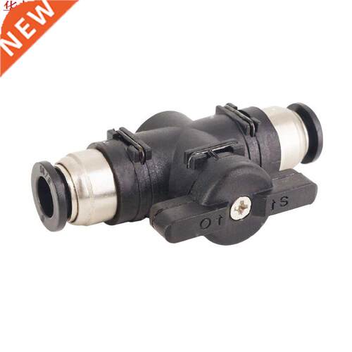10mm BUC Hand Valve Swtch Pneumatc Quck Jont Connector P