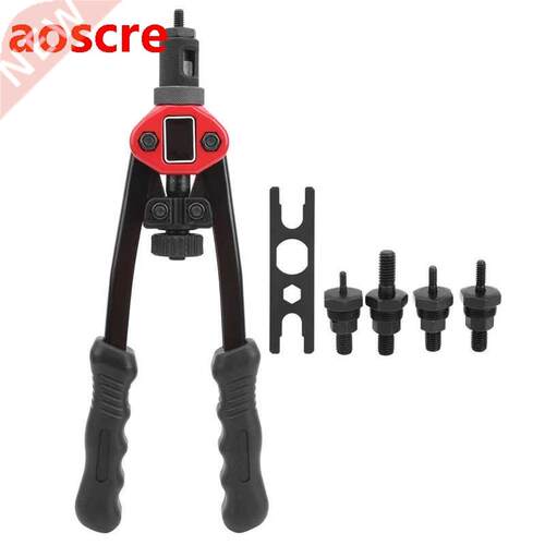 12in Hand Thrust Rivet Nut Gun Manual Riveting Rivnut Tool 6
