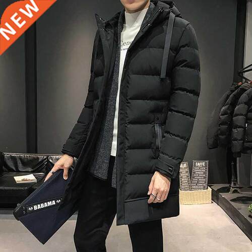 2021 Brand clothing Men Winter Parka Long Section 2 colors N