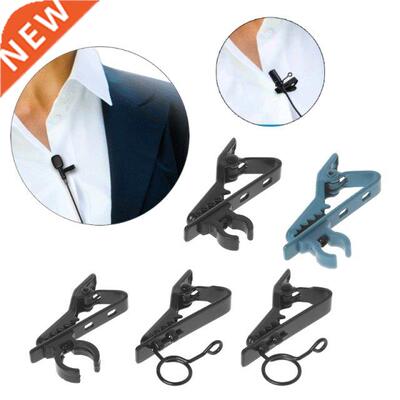 1PC Universal Microphone Lapel Tie Clip Mini Clamp Portable