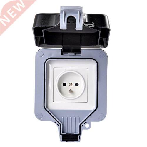 External Outdoor IP66 1 Slot Wall Socket Dustproof Surface-M