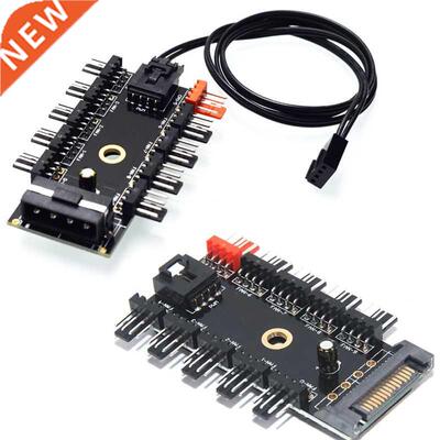 15 Pn SATA to 10 Port 4pn power supply Splter adapter Com