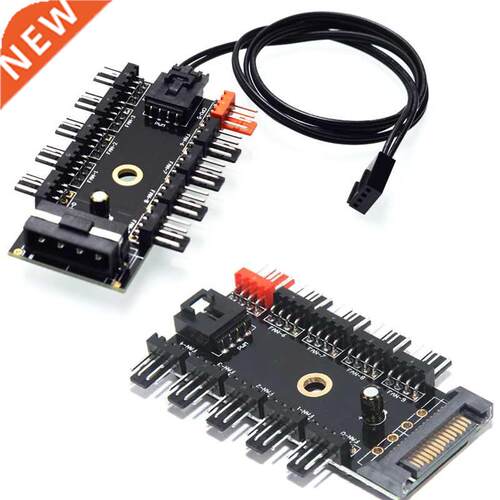 15 Pn SATA to 10 Port 4pn power supply Splter adapter Com