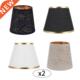 Lampshade for Floor Hollow Lam Standng Out Lamp Cloth Table