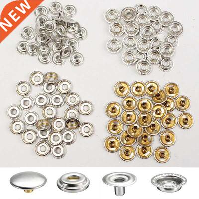 200pcs Stainless Steel Socket Fastener Snap Press Stud Butto