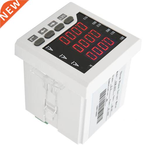 DTM-AA72 3 Phase Current Meter LED Digital Display Programma