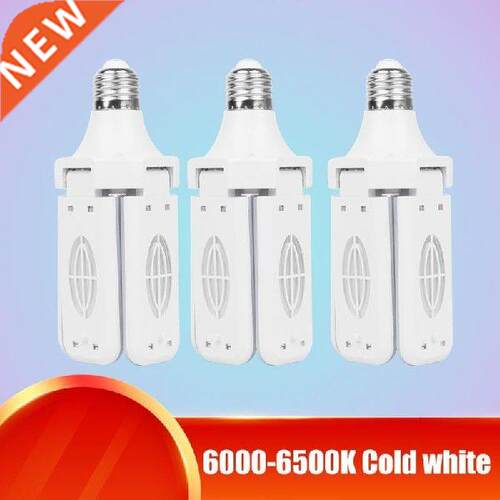 220v Collapsible Light LED Garage Light Folding Lamp Home