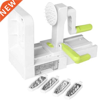 4 Blade Vegetable Spiralizer Folding Veggie Pasta & Spag