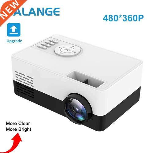 Mini Projector J15 Pro, 480*60 Support 1080P USB Mini Beame
