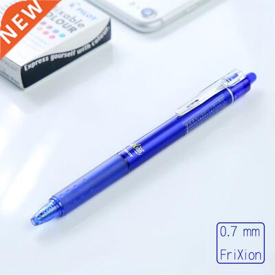 Japanese Pilot FriXion Ball Knock Gel Pen 0.7 mm Blue/Black