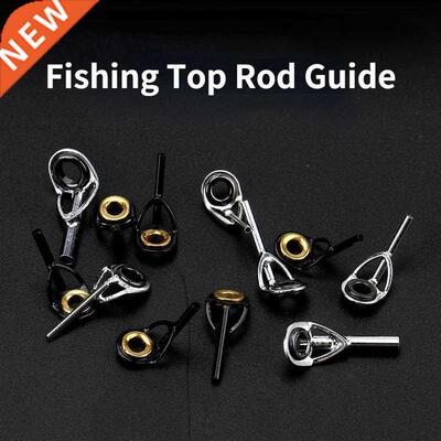 Fishing Top Rod Guide Ring Line Tip 0.9mm-1.6mm Stainless St