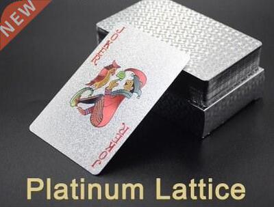 Texas Waterproof PVC Plastic Playing Card Set Durable Poker