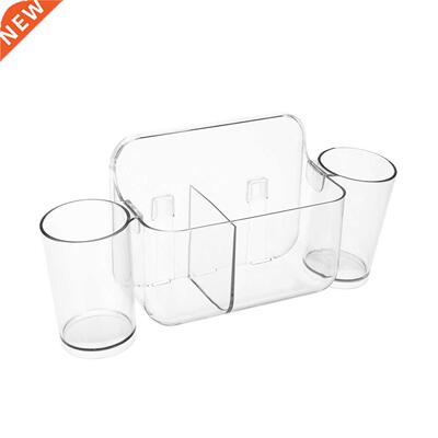 Toothbrush Holder Shower Comb Storage Toothpaste Rack Easy I