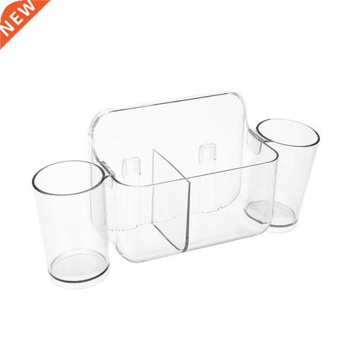 Toothbrush Holder Shower Comb Storage Toothpaste Rack Easy I