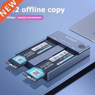 Dual Bay M.2 Ngff Nvme Ssd Docking Station Enclosure Offline