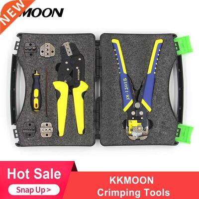 KKmoon Crimping Tool Multifunctional Wire Stripper Professio