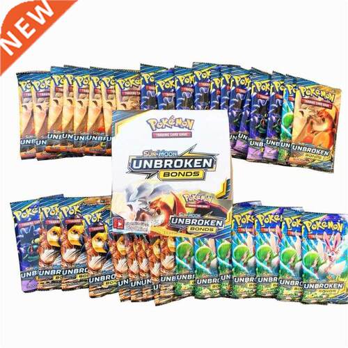 324 Cards Pokemon TCG: Sun Moon NBROKEN BONDS 36-Pack Boost