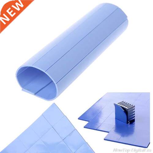 100 Pcs 100x100x1mm GPU CPU Thermal Pad Silicone Heatsink Co