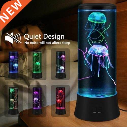 1Pc Fantasy Aquarium Bionic Hypnotic Jellyfish Mood Table Be