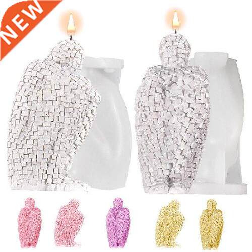 Silicone Candle Making Mold Thinking About Life 3D Resin