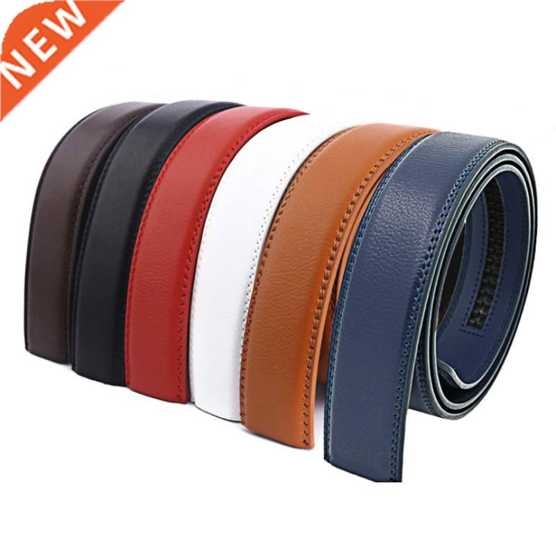 New Male Automatic Buckle Belts,No Buckle Belt Brand Men Hig-封面