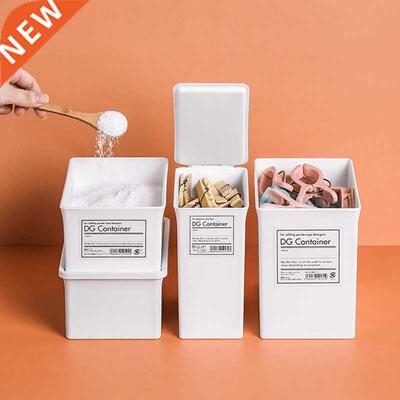 Household Washing Powder Laundry Powder Boxes Storage with S